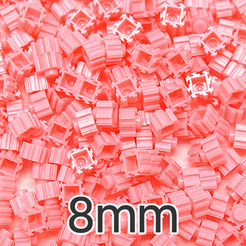 #14-디폼ART블럭 '연분홍색' (8mm) | 500g/약2750알 |