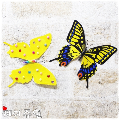 나비자석 자석나비 냉장고자석 나비꾸미기 봄만들기