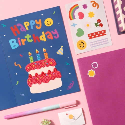 보석십자수 생일 축하 카드 만들기 생일카드만들기 꾸미기 DIY