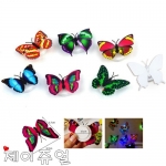 LED나비 입체장식 꾸미기 나비등 흰색 칼라 인테리어소품 무드등 나비조명
