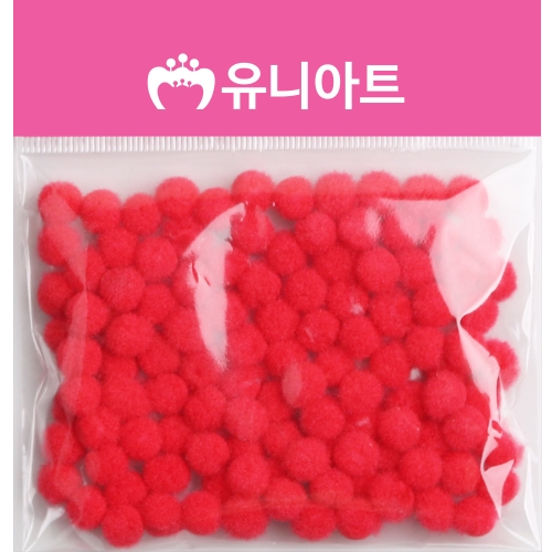 1000 퐁퐁 10mm 빨강