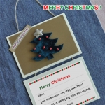[잼잼아트]크리스마스 벽걸이 카드(5인)