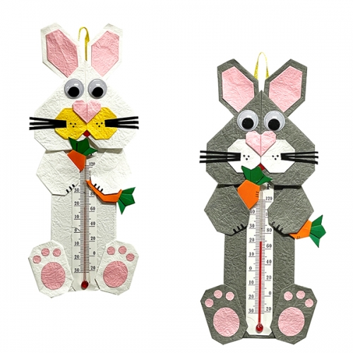 당근 토끼 온도계 종이접기 만들기 / 토끼 종이접기
