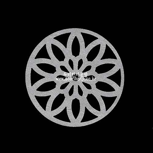 문양104(은지)-1매58.5㎜*58.5㎜