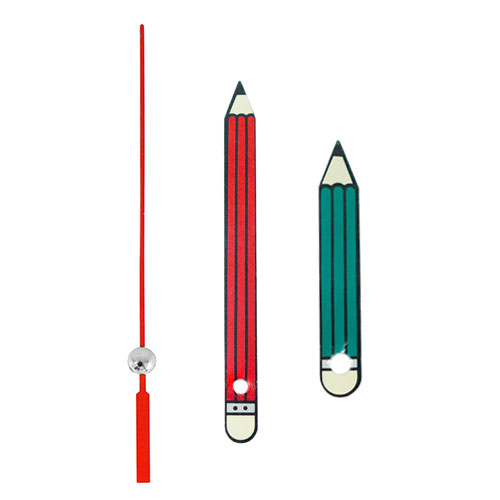 ★시계바늘 연필 대(초침:약11.3cm/분침9.5cm)