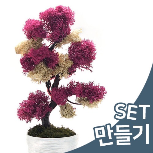 [JRT 101] 분홍나무 만들기 2인set